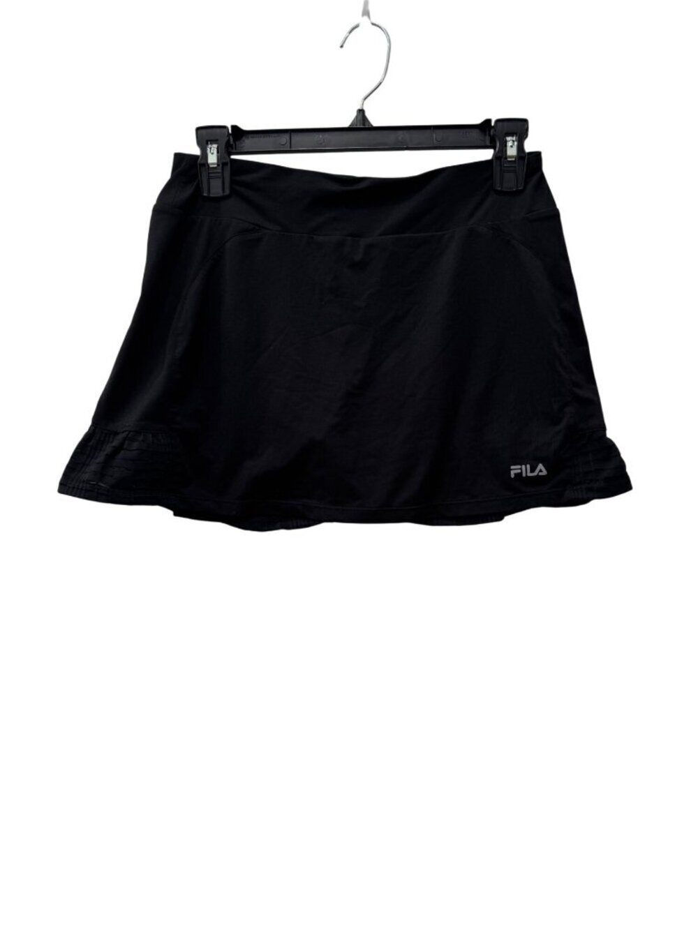 Fila Womens Size S Black Athletic Tennis Skort With Built-In Shorts